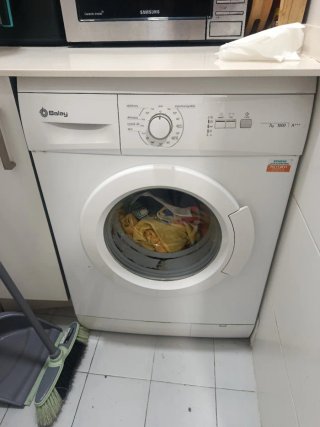 Lavadora Balay 7kg 1000 rpm