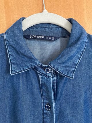 Camisa vaquera Zara ligera XS