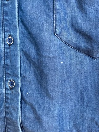 Camisa vaquera Zara ligera XS