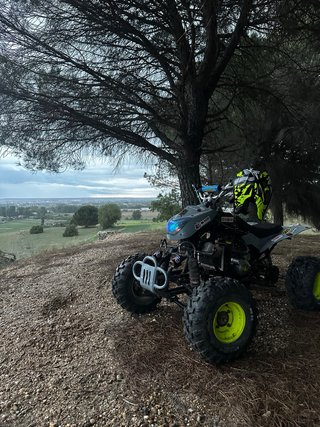 Quad Shineray 250cc Gris y Amarillo