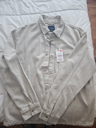 Sobrecamisa Lefties Beige Talla XL