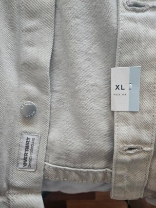Sobrecamisa Lefties Beige Talla XL
