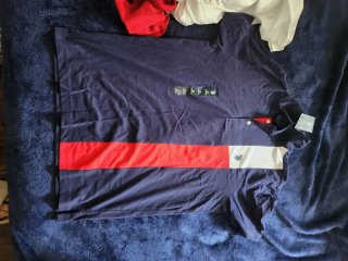 Polo U.S. Polo Assn. Azul y Rojo