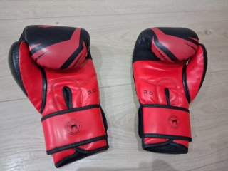 Guantes Boxeo Venum 3.0 Negros/Rojos 16oz