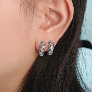 Pendientes Zafiro Natural