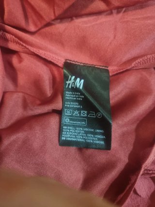 Vestido adolescente rojo