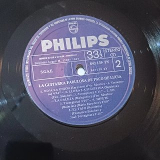 La Fabulosa Guitarra de Paco de Lucía - Vinilo
