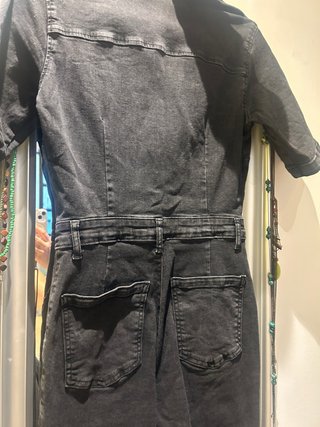 Mono Tejano Negro Mango Talla S