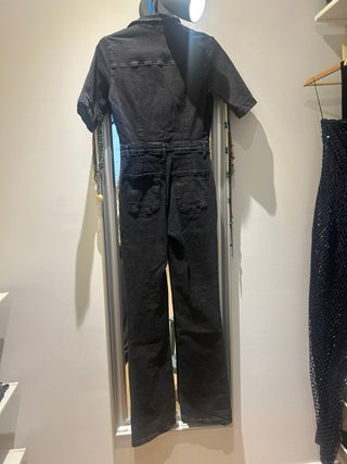 Mono Tejano Negro Mango Talla S