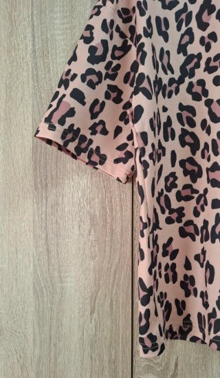 Camiseta oversize Shein Animal Print Talla XL