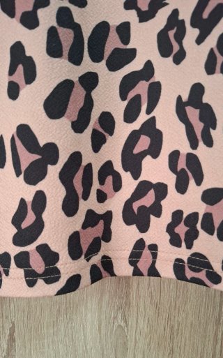 Camiseta oversize Shein Animal Print Talla XL