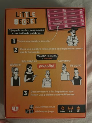 Juego de mesa Little Secret