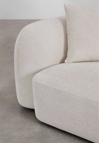 Sofá Sklum 2 plazas beige nuevo