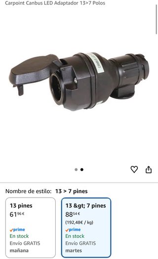 Adaptador CANBUS LED 13P-7P