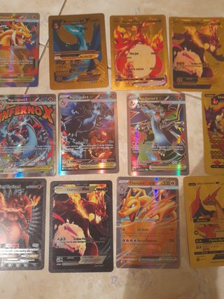 Lote Cartas Pokémon Charizard