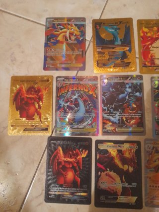Lote Cartas Pokémon Charizard