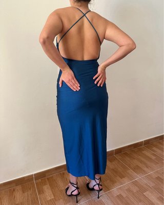 Vestido Turquesa Oscuro Talla Única