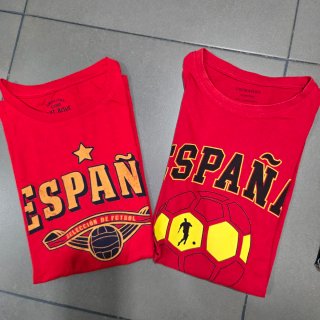 Camisetas Selección Española Fútbol Talla 13 años