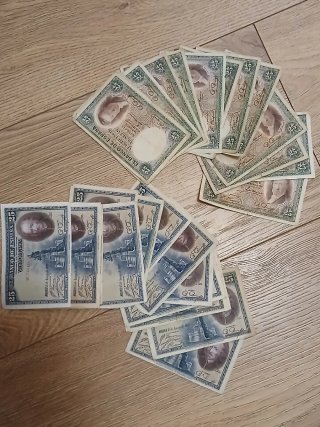 Lote 120 Billetes Españoles Pesetas