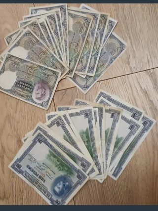 Lote 120 Billetes Españoles Pesetas