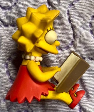 The Simpsons McFarlane Cine Lisa y Maggie