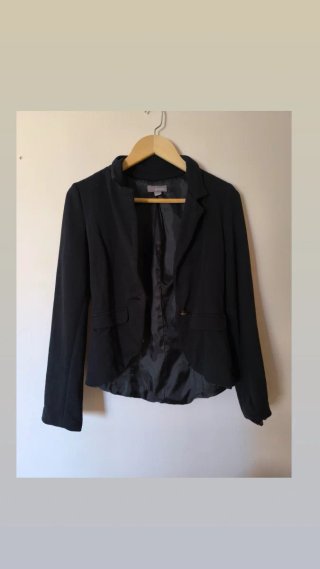 Americana Bershka Negra Talla S
