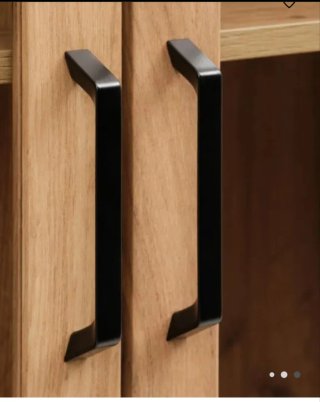 Vitrina LINTRUP Roble Natural 2 Puertas