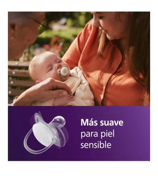 2 Packs Chupetes Philips Avent Ultra Soft Nightime