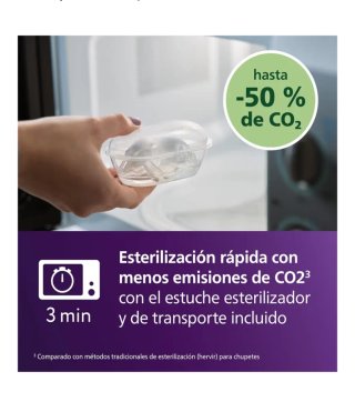 2 Packs Chupetes Philips Avent Ultra Soft Nightime