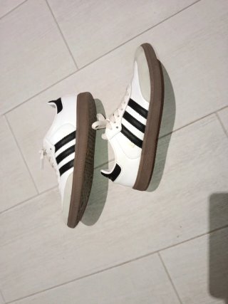 Zapatillas Adidas Samba Blancas y Negras