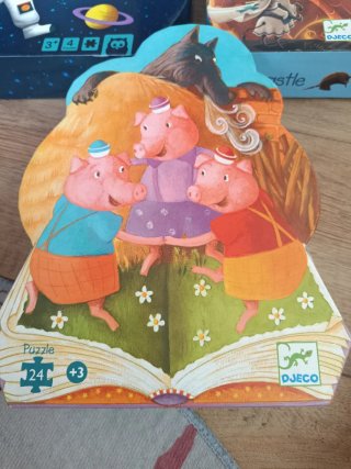 Lote Puzzles Infantiles Djeco y Educa