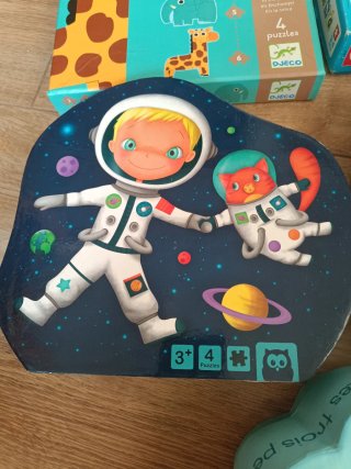 Lote Puzzles Infantiles Djeco y Educa