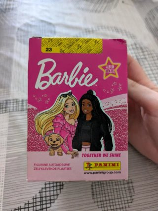 Scatola da 50 bustine Barbie, insieme brilliamo