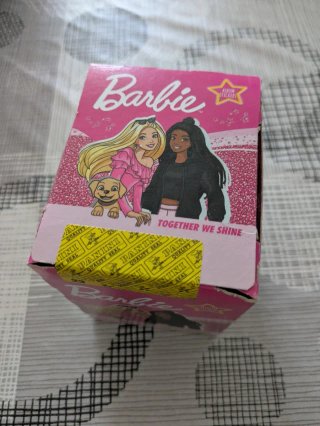 Scatola da 50 bustine Barbie, insieme brilliamo