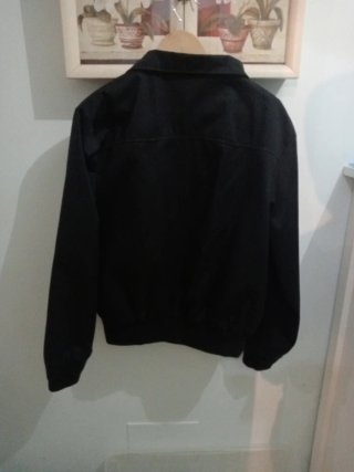Chaqueta Harrington Negra Talla M