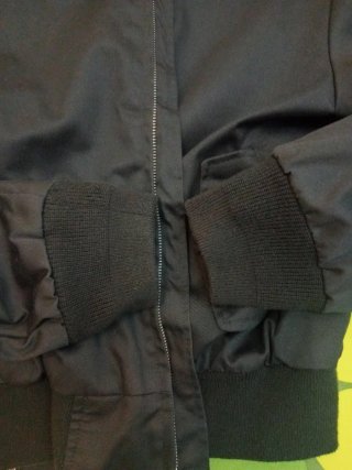 Chaqueta Harrington Negra Talla M
