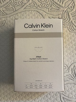 Calvin Klein Pack 3 Calzoncillos Talla M