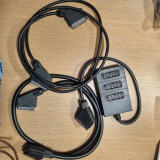 Adattatore Scart 2+3 posti