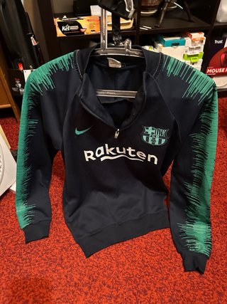 Sudadera Nike FC Barcelona Media Cremallera