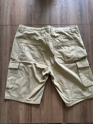 Pantaloncini cargo uomo marroni