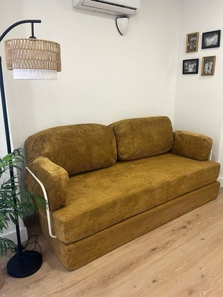 Sofá Cama Corduroy 3 Plazas