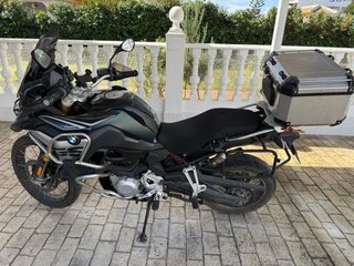 BMW F850 GS Negra y verde