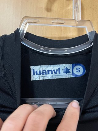 Camiseta Luanvi Negra