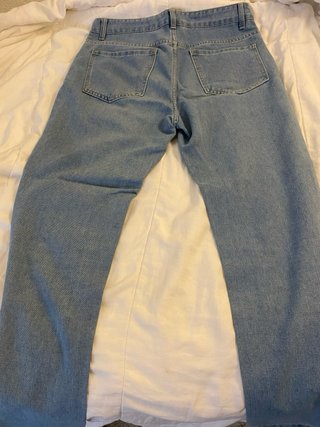 Jeans Hombre Liso Azul