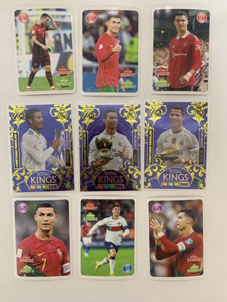 Lote cromos Cristiano Ronaldo Panini