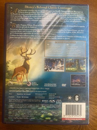 DVD Bambi 2 Edición Especial