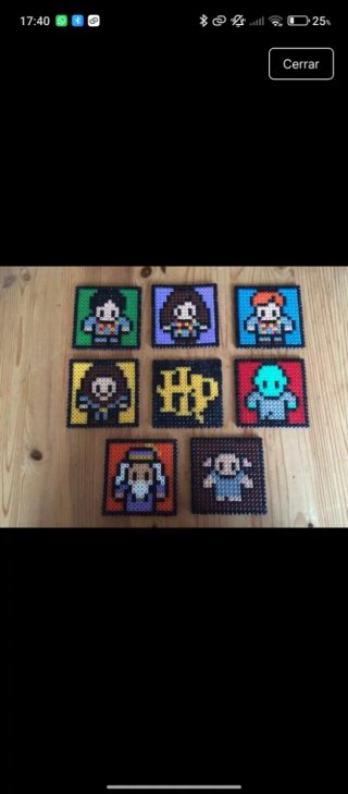 Figuras Pixel Art Harry Potter