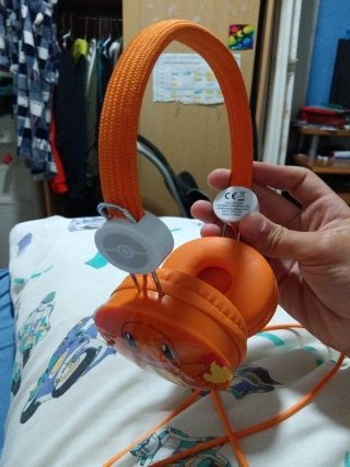 Cascos Charmander Pokémon Naranja