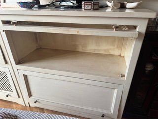 2 Muebles Lacados Salón/Recibidor/Dormitorio
