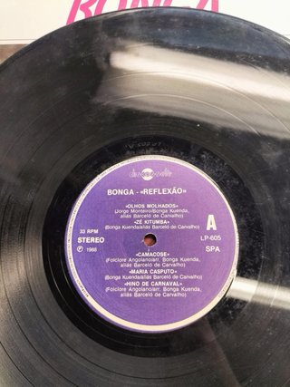 LP Vinil Bonga Reflexão